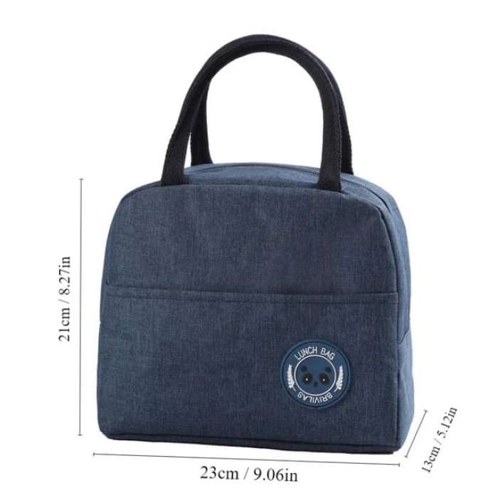 Portable Lunch Bag (Blue)